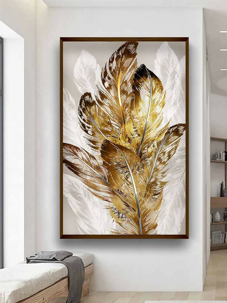 Art Street Canvas Painting Golden Fish Framed Decorative Wall Art For — ART  STREET