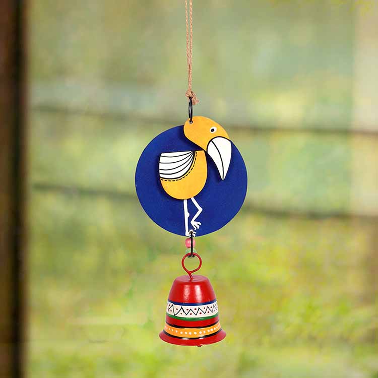 Handcrafted Yellow Duck Wind Chime for Outdoor Hanging - Accessories - 2