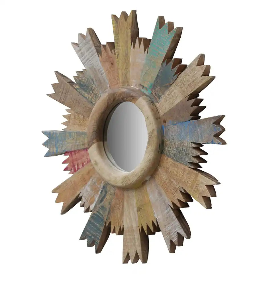 Cartwheel Mirror (18in x 1in x 18in) - Home Decor - 3