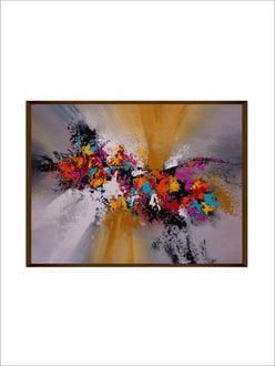 Splatter Paint  Art Board Print for Sale by huz101