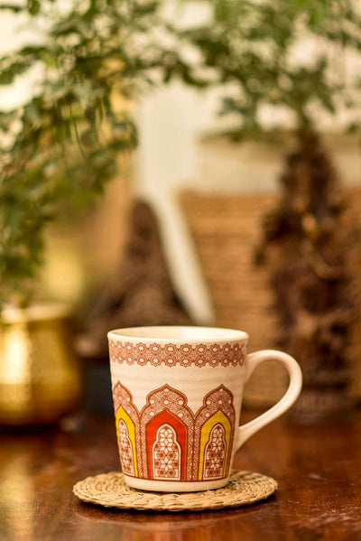Touch of Regalia Stoneware Ceramic Coffee/Milk Mugs - Dining & Kitchen - 2